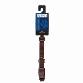 CC Dog Collar 10-16In Brn
