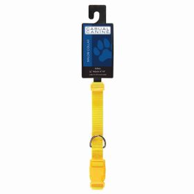 CC Dog Collar 10-16In Ylw