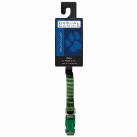 CC Dog Collar 6-10In DkG