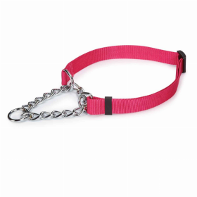GG Martingale Collar 16-24In Pnk