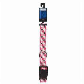 CC Patterns Collar Argyle 18-26In Pnk