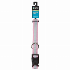 GG Reflective Collar 18-26In Pnk