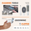 Professional Pet Grooming Clippers with 2.5L Cup, 3 Suction Modes