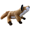 Realistic Plush Fox Dog Toy w/ Squeaker