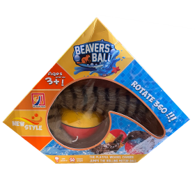 Beaver Ball Weasel Pet Toy, Motorized Pet Ball