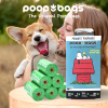 USDA Biobased Peanuts Unscented Leash Rolls