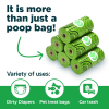 The Original Poop Bags(R) 120 USDA Biobased Countdown Rolls(R)