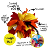 3-in-1 Enrichment Tube for Dogs - Tug Toy, Treat Dispenser & Snuffle Ball - Lavender