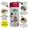 3-in-1 Enrichment Tube for Dogs - Tug Toy, Treat Dispenser & Snuffle Ball - Lavender
