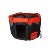 Armarkat PP002R-M Portable Pet Playpen In Bk and Rd Combo