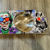 Villains In 3D - Elevated Skateboard Dog Feeding Stand with 2 Bowls