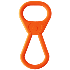 Pop Top Rubber Tug Toy for Interactive Play
