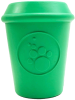 Coffee Cup Durable Rubber Chew Toy and Treat Dispenser