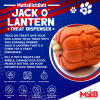 Jack O' Lantern Dog Toy - Durable Halloween Chew Toy for Large Dogs