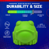 Bull Frog Dog Chew Toy & Treat Dispenser