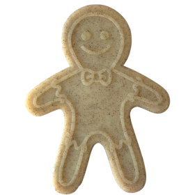 Gingerbread Man Nylon Dog Chew Toy for Aggressive Chewers