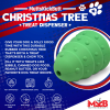 Christmas Tree Dog Toy - Durable Rubber Chew Toy