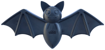 SodaPup Vampire Bat Ultra Durable Nylon Dog Chew Toy for Aggressive Chewers