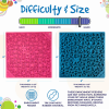 Large Blue Jigsaw & Large Pink Jigsaw eMat Lick Mat Bundle