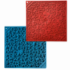 Large Blue Jigsaw & Large Red Bones eMat Lick Mat Bundle