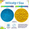 Large Blue Whale & Large Yellow Duckies Bathtub eMat Lick Mat Bundle