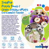 Large Green Jigsaw & Large Purple Bones eMat Lick Mat Bundle