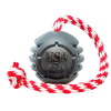 USA-K9 Magnum Black Stars and Stripes Ultra-Durable  Rubber Chew Toy
