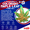 Colorado Maple Leaf Nylon Dog Chew Toy for Aggressive Chewers
