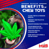 Colorado Maple Leaf Nylon Dog Chew Toy for Aggressive Chewers