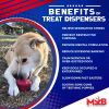 Cupcake eDispenser - Durable Rubber Chew Toy & Treat Dispenser
