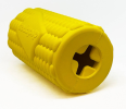 Corn on the Cob Dog Toy - Durable Rubber Treat Dispenser