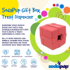 Gift Box eDispenser - Durable Rubber Treat Dispenser for Dogs