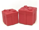 Gift Box eDispenser - Durable Rubber Treat Dispenser for Dogs