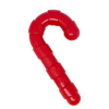 Candy Cane Nylon Dog Toy for Aggressive Chewers