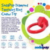 Diamond Ring Nylon Teething Ring for Puppies