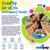 Air Nylon eCoin Lick Mat for Dogs - Durable Enrichment Toy