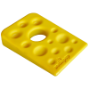 Swiss Cheese Wedge Nylon Dog Chew Toy for Aggressive Chewers