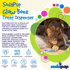 PUP-X Rubber Bone Dog Toy - Durable, Floats, Chew Toy