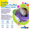 Groovy Love eMat - Small Enrichment Lick Mat| Retro Peace & Love Design