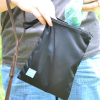 Black Yucky Puppy Dog Poop Bag Holders- Standard Size